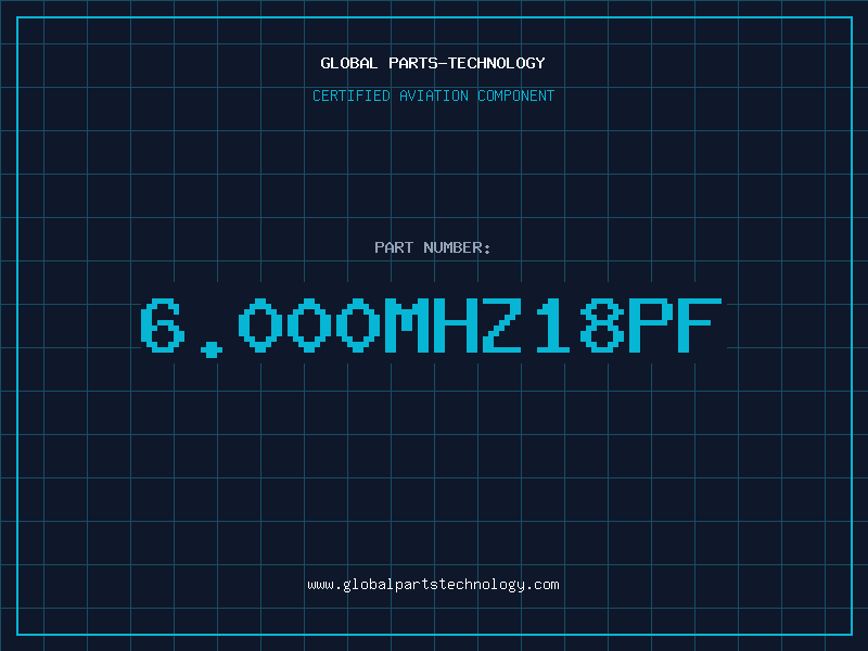 Aviation Part 6.000MHZ18PF