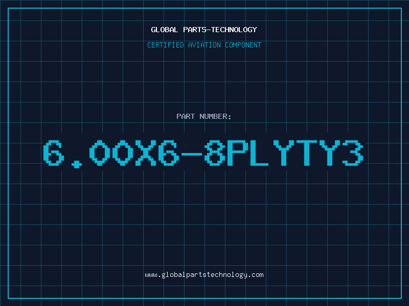 Aviation Part 6.00X6-8PLYTY3