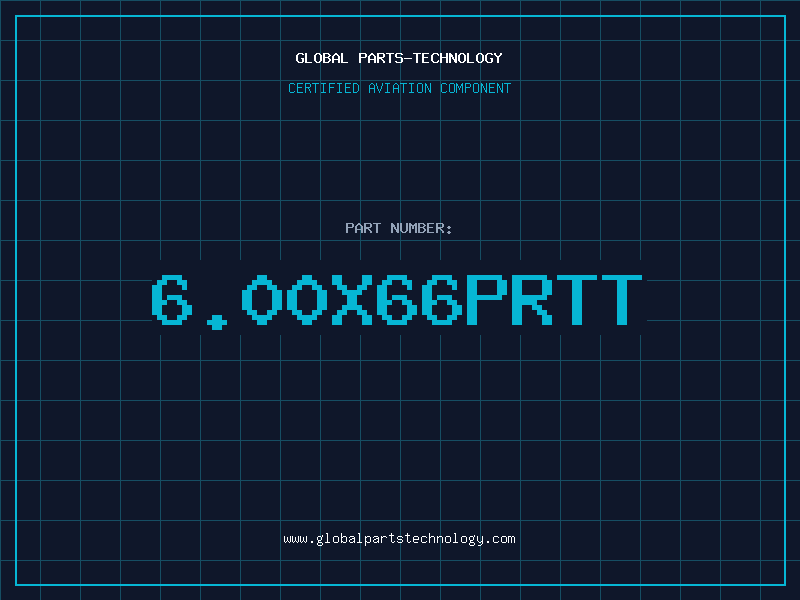 Aviation Part 6.00X66PRTT