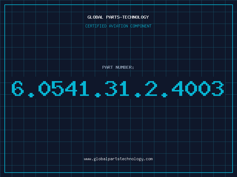 Aviation Part 6.0541.31.2.4003
