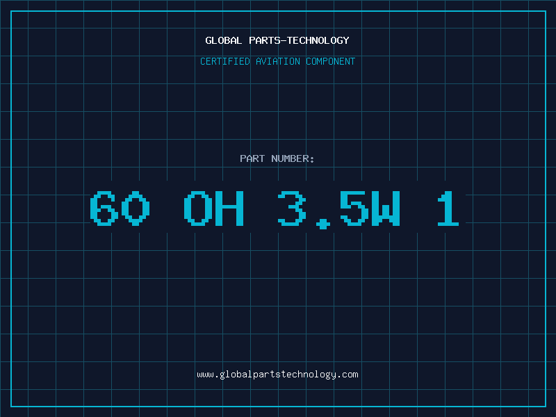 Aviation Part 60 OH 3.5W 1