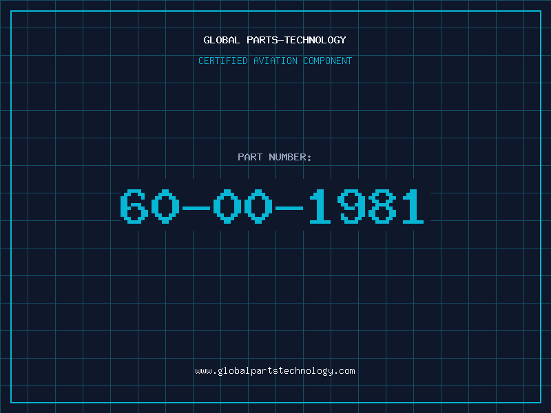 Aviation Part 60-00-1981