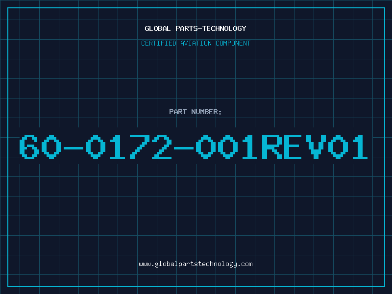 Aviation Part 60-0172-001REV01