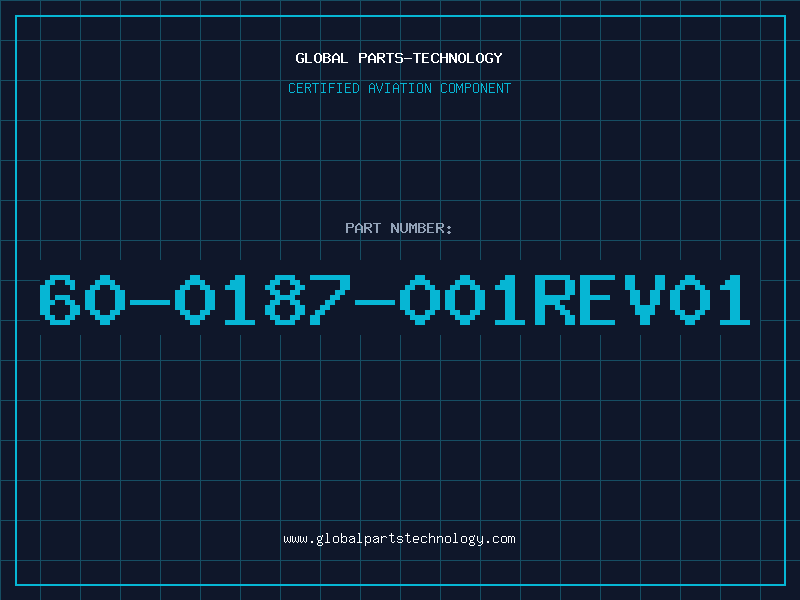 Aviation Part 60-0187-001REV01