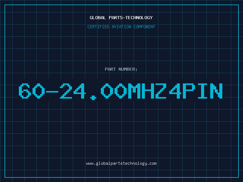 Aviation Part 60-24.00MHZ4PIN