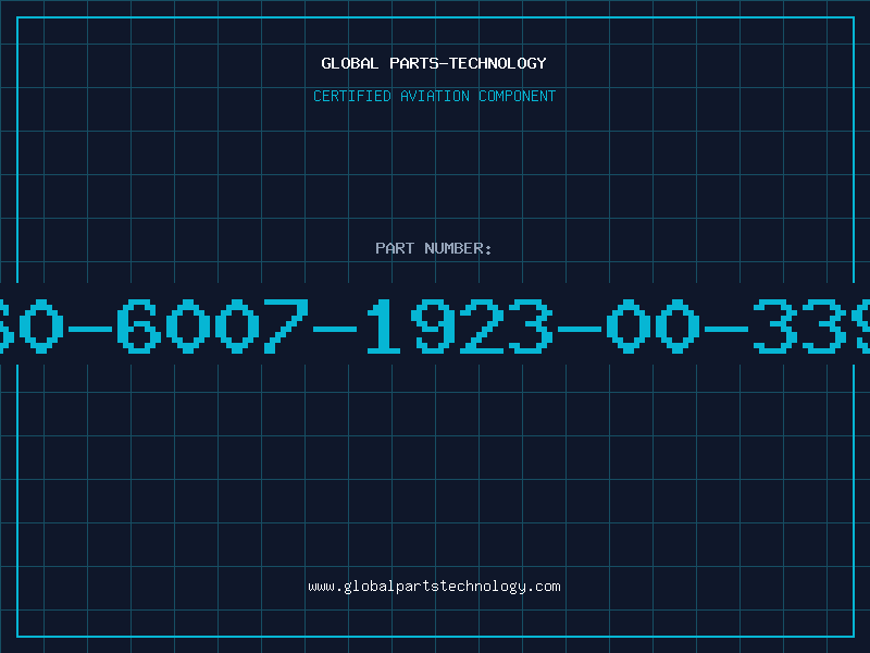 Aviation Part 60-6007-1923-00-339