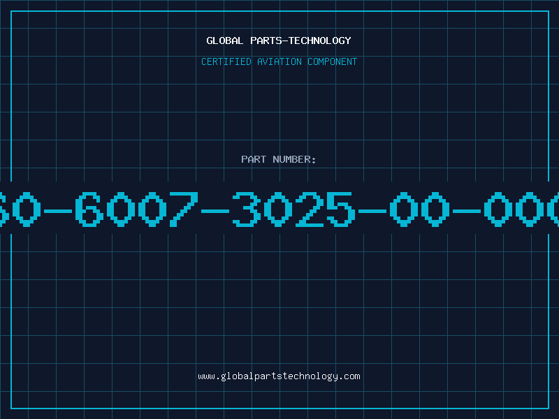 Aviation Part 60-6007-3025-00-000