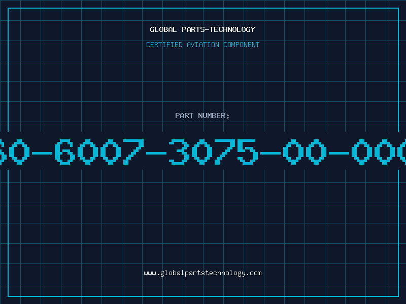 Aviation Part 60-6007-3075-00-000
