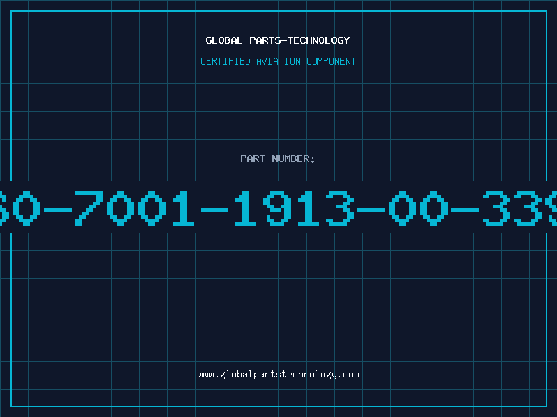 Aviation Part 60-7001-1913-00-339