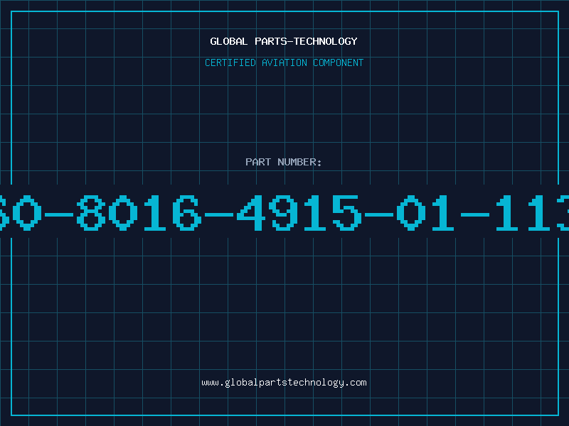 Aviation Part 60-8016-4915-01-113