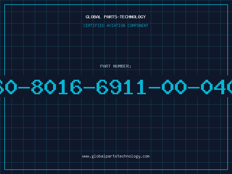 Aviation Part 60-8016-6911-00-040