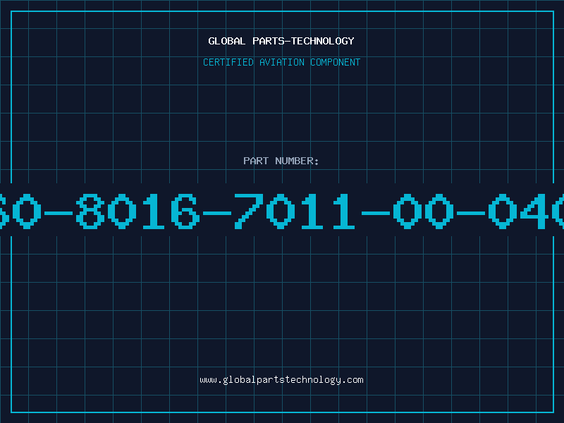 Aviation Part 60-8016-7011-00-040