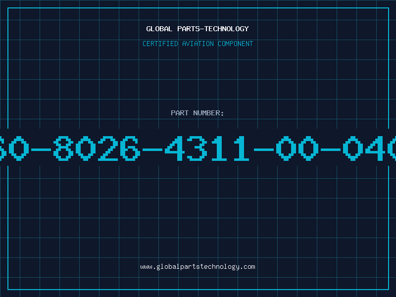 Aviation Part 60-8026-4311-00-040