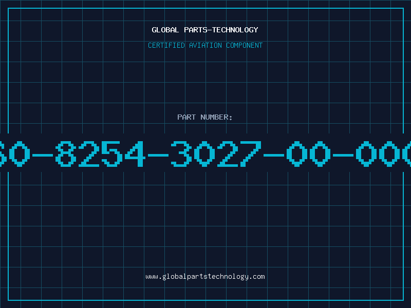 Aviation Part 60-8254-3027-00-000