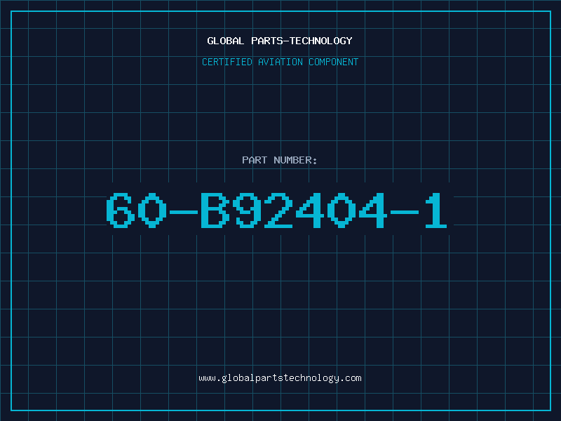 Aviation Part 60-B92404-1