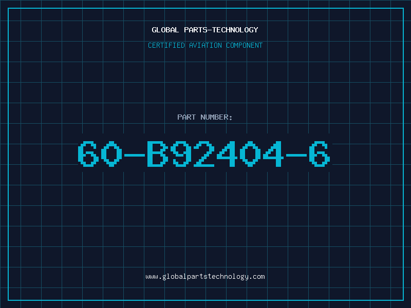 Aviation Part 60-B92404-6