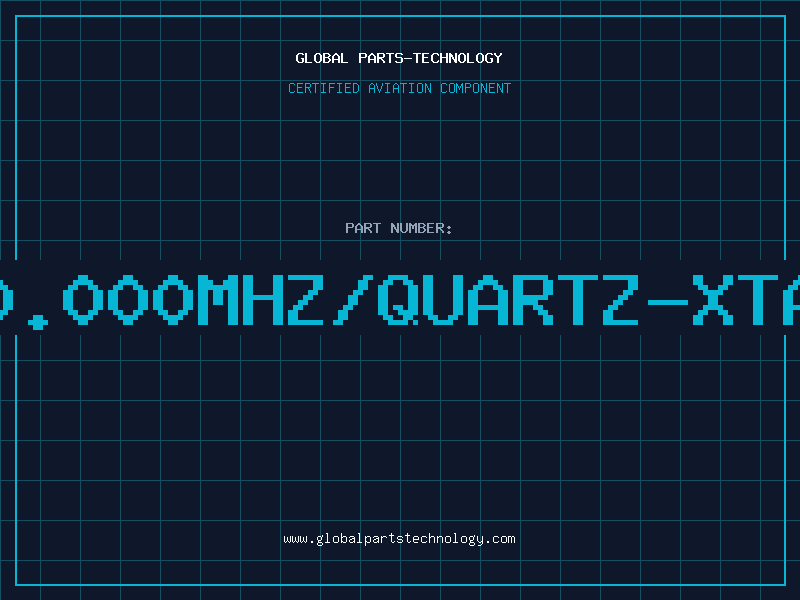 Aviation Part 60.000MHZ/QUARTZ-XTAL