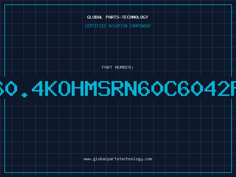 Aviation Part 60.4KOHMSRN60C6042F