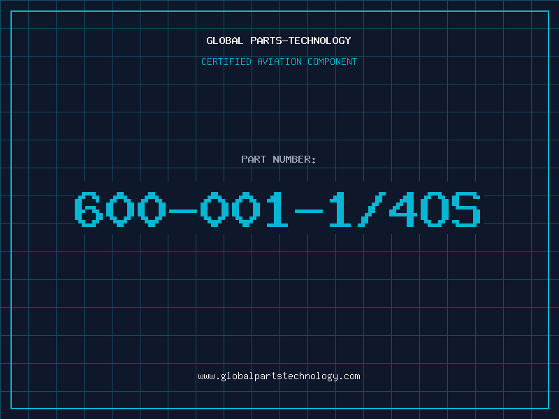 Aviation Part 600-001-1/4OS