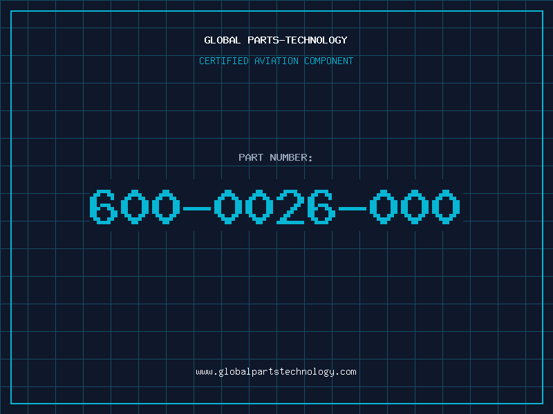 Aviation Part 600-0026-000