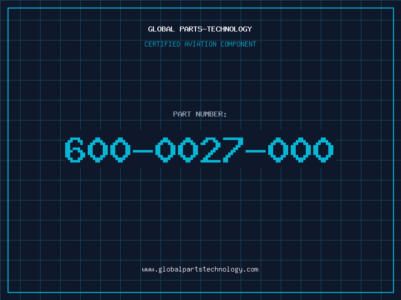 Aviation Part 600-0027-000