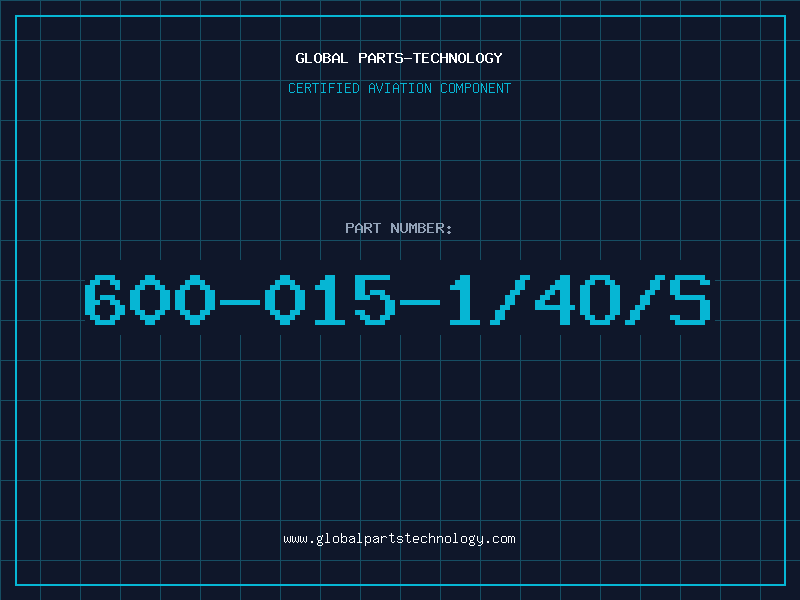 Aviation Part 600-015-1/4O/S
