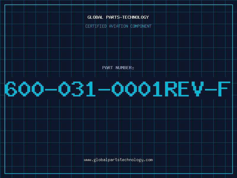 Aviation Part 600-031-0001REV-F