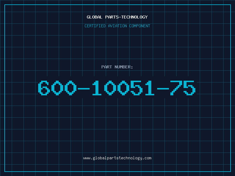 Aviation Part 600-10051-75