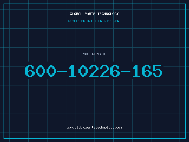 Aviation Part 600-10226-165
