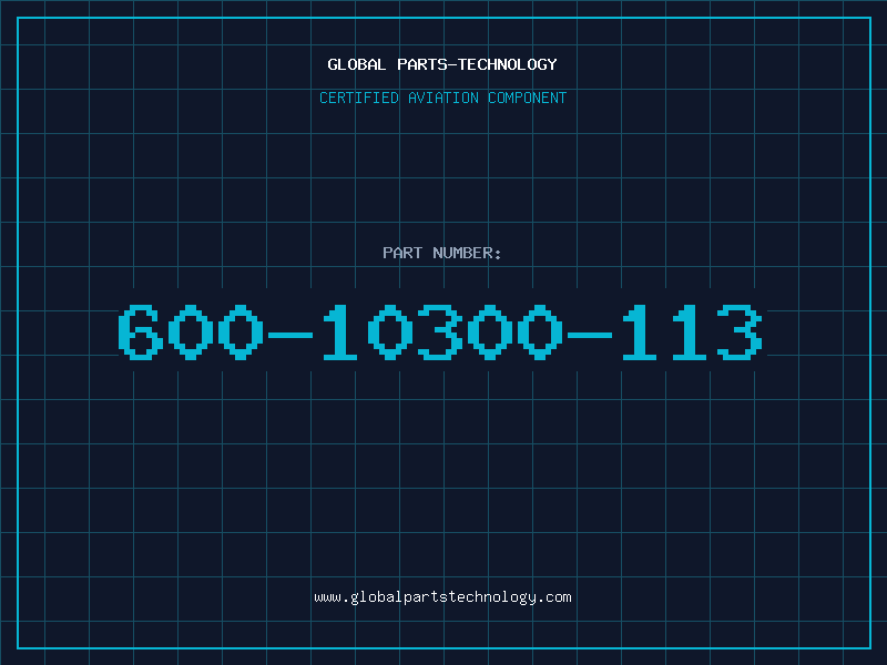 Aviation Part 600-10300-113