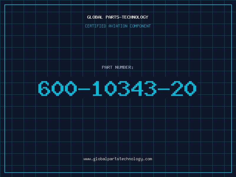Aviation Part 600-10343-20