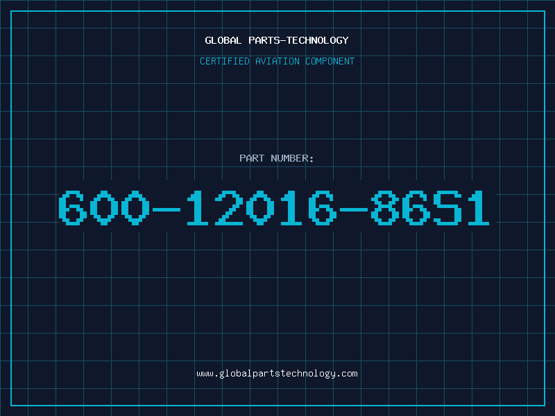 Aviation Part 600-12016-86S1