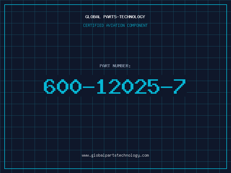 Aviation Part 600-12025-7