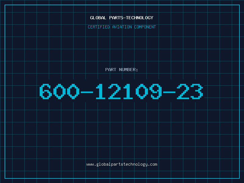 Aviation Part 600-12109-23