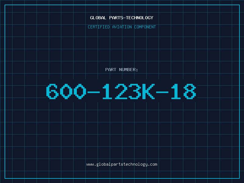 Aviation Part 600-123K-18