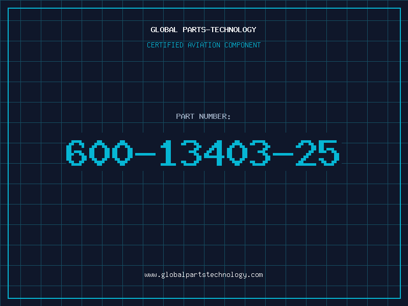 Aviation Part 600-13403-25