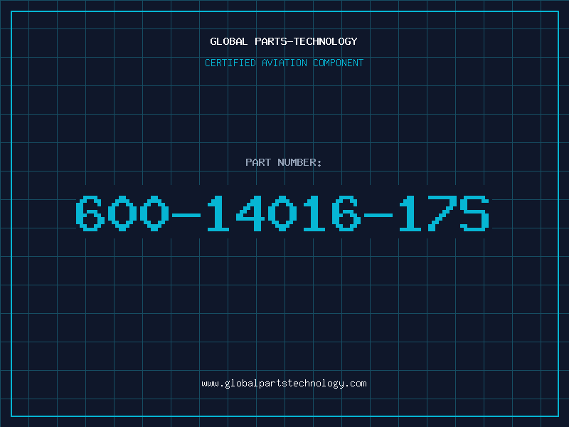 Aviation Part 600-14016-17S