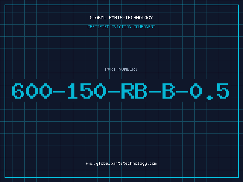 Aviation Part 600-150-RB-B-0.5