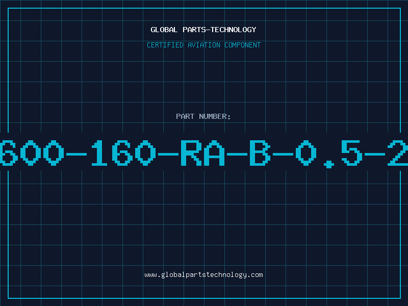 Aviation Part 600-160-RA-B-0.5-2