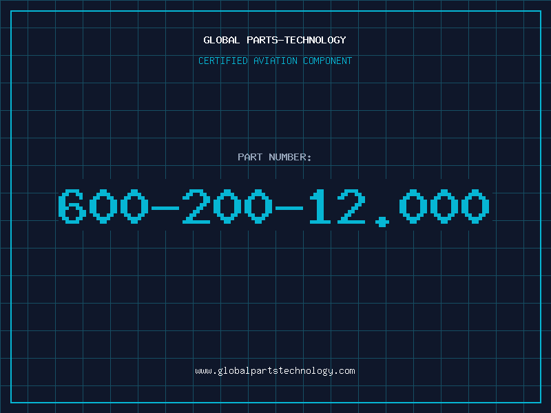 Aviation Part 600-200-12.000