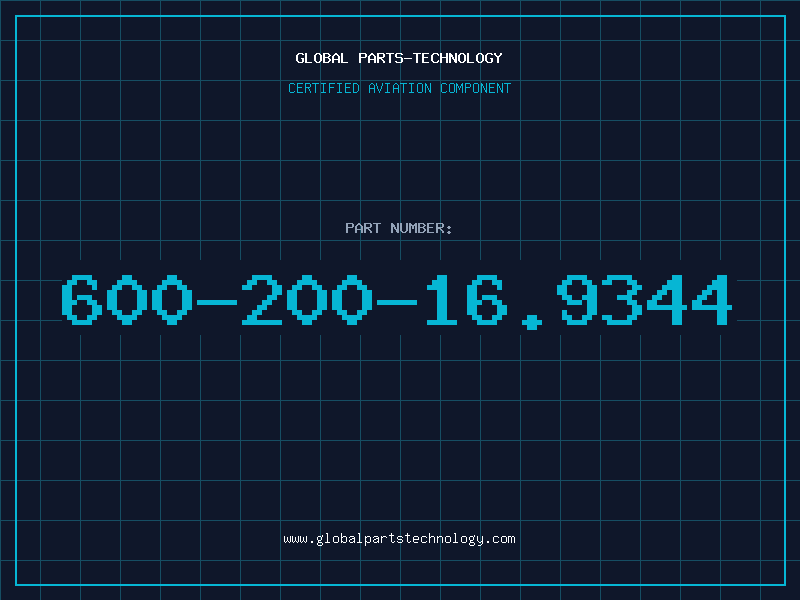 Aviation Part 600-200-16.9344