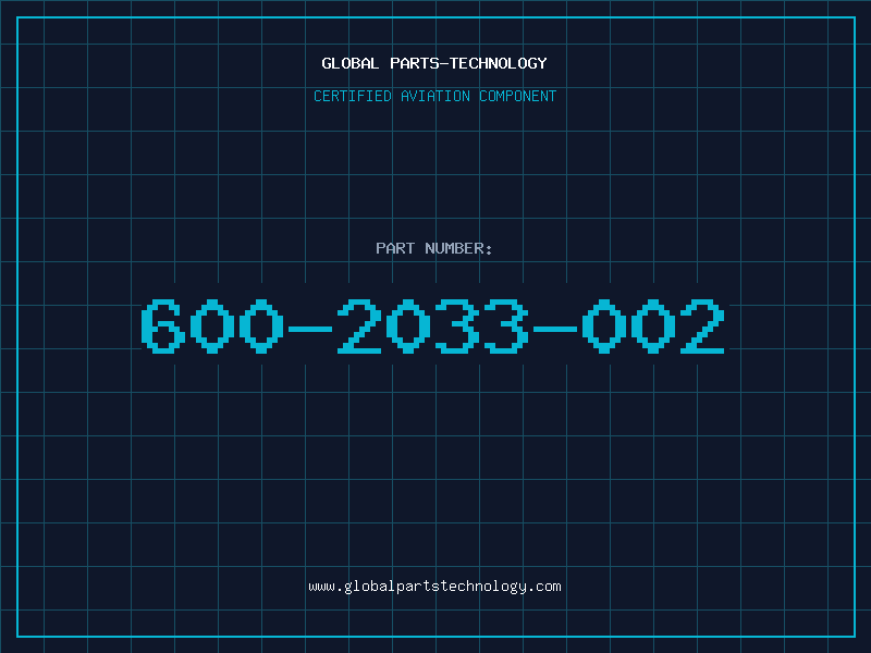 Aviation Part 600-2033-002