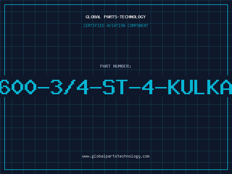 Aviation Part 600-3/4-ST-4-KULKA