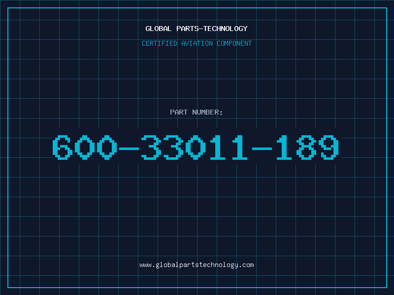 Aviation Part 600-33011-189