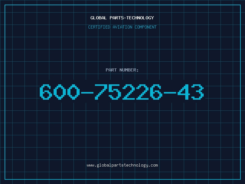 Aviation Part 600-75226-43