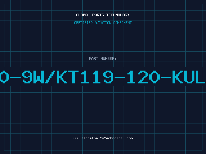 Aviation Part 600-9W/KT119-120-KULKA