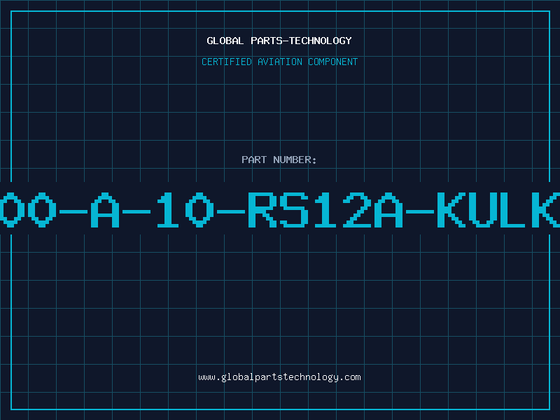 Aviation Part 600-A-10-RS12A-KULKA