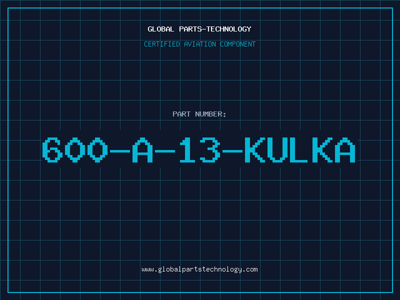Aviation Part 600-A-13-KULKA