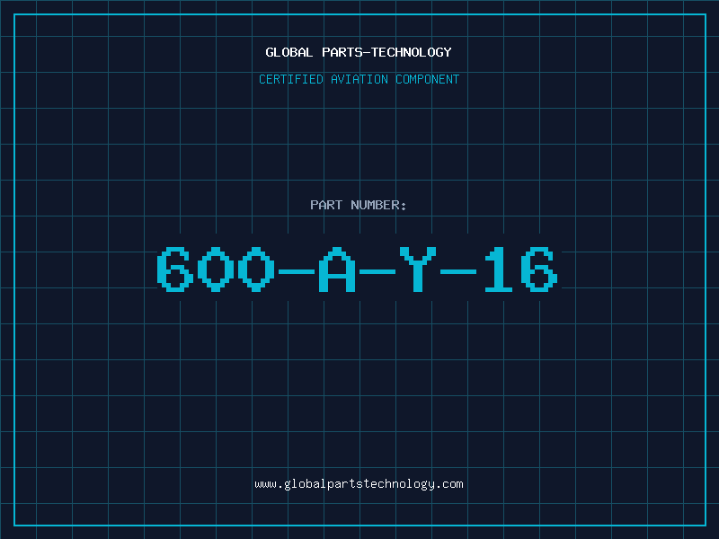 Aviation Part 600-A-Y-16