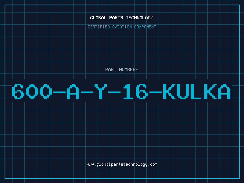 Aviation Part 600-A-Y-16-KULKA
